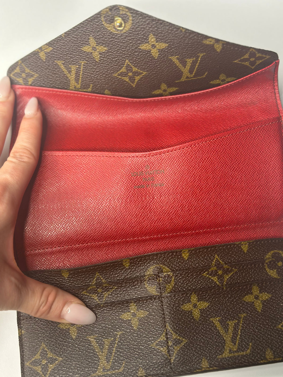 Pre-owned Louis Vuitton monogram canvas Josephine wallet