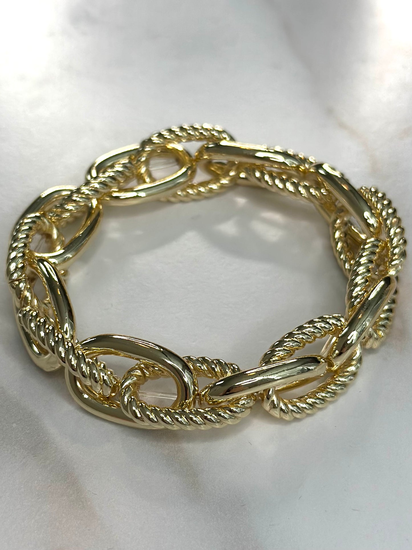 Fairfax GLD stretch bracelet 