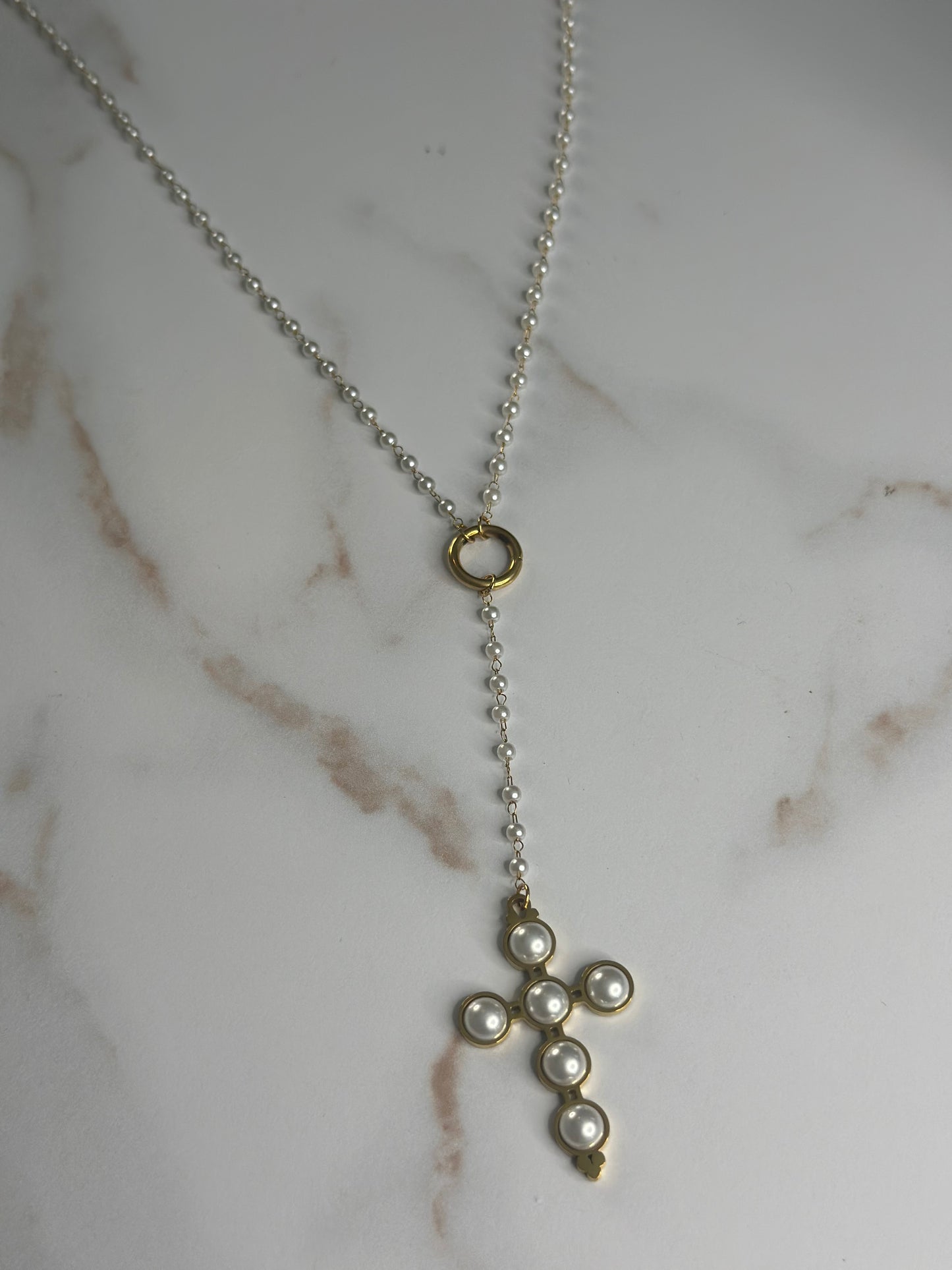 Delina Cross Neckace