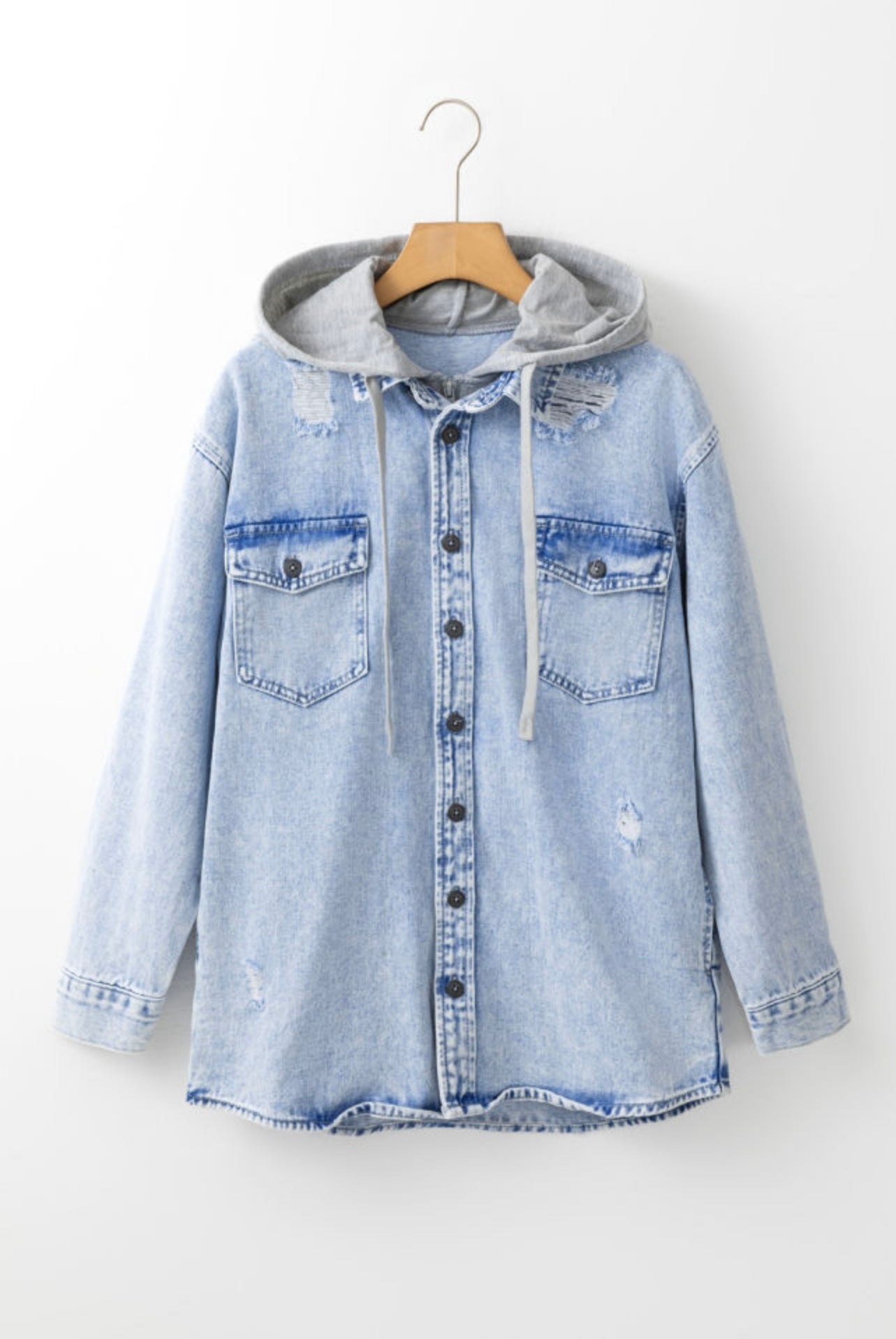 Denim Over-Sized Shacket
