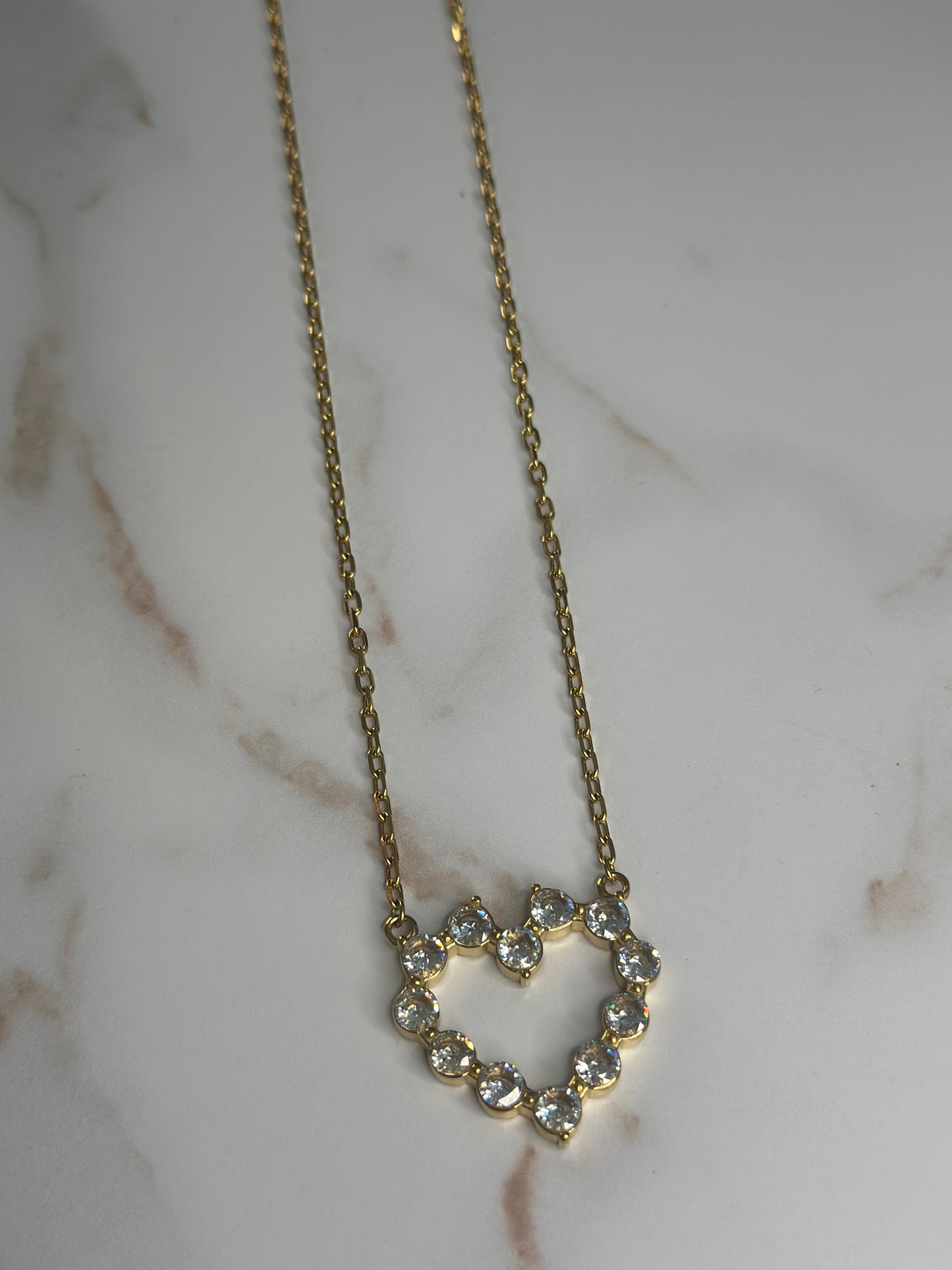 Oversized heart pendant