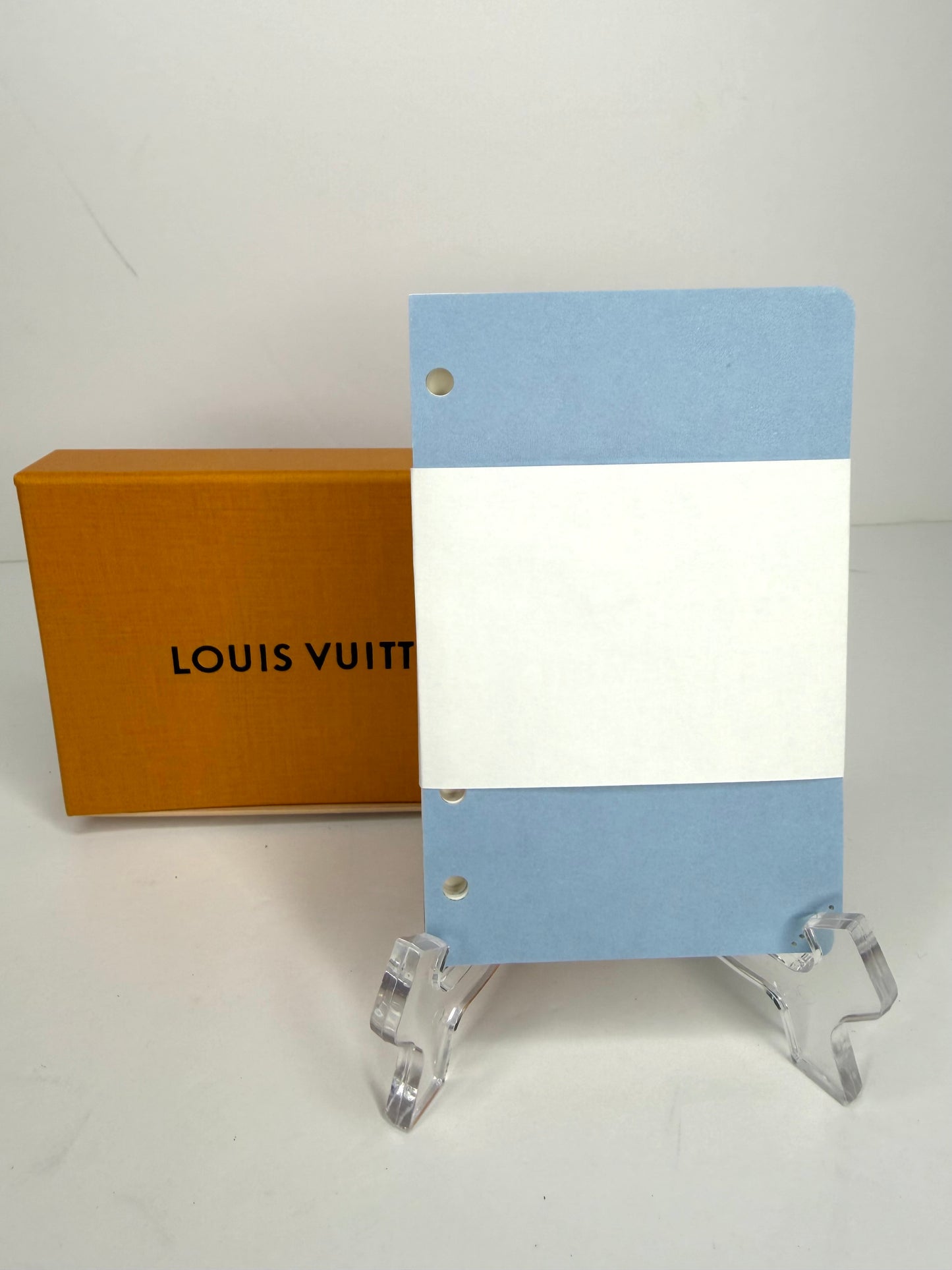 Pre-owned Louis Vuitton Damier azur agenda PM