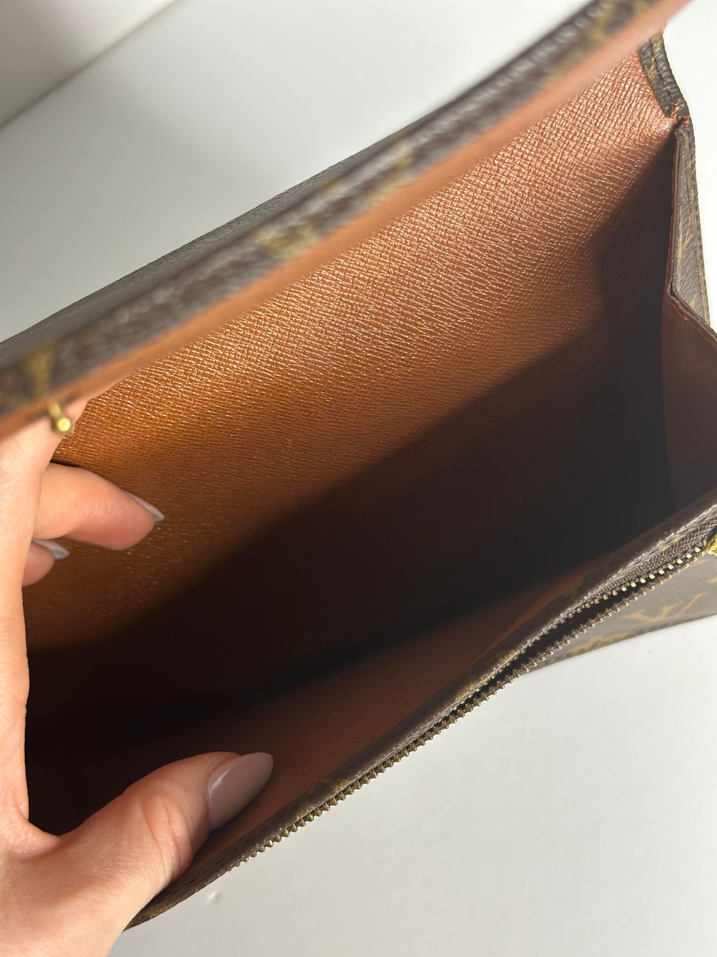 Pre-owned Louis Vuitton monogram canvas Pochette Rabat 23