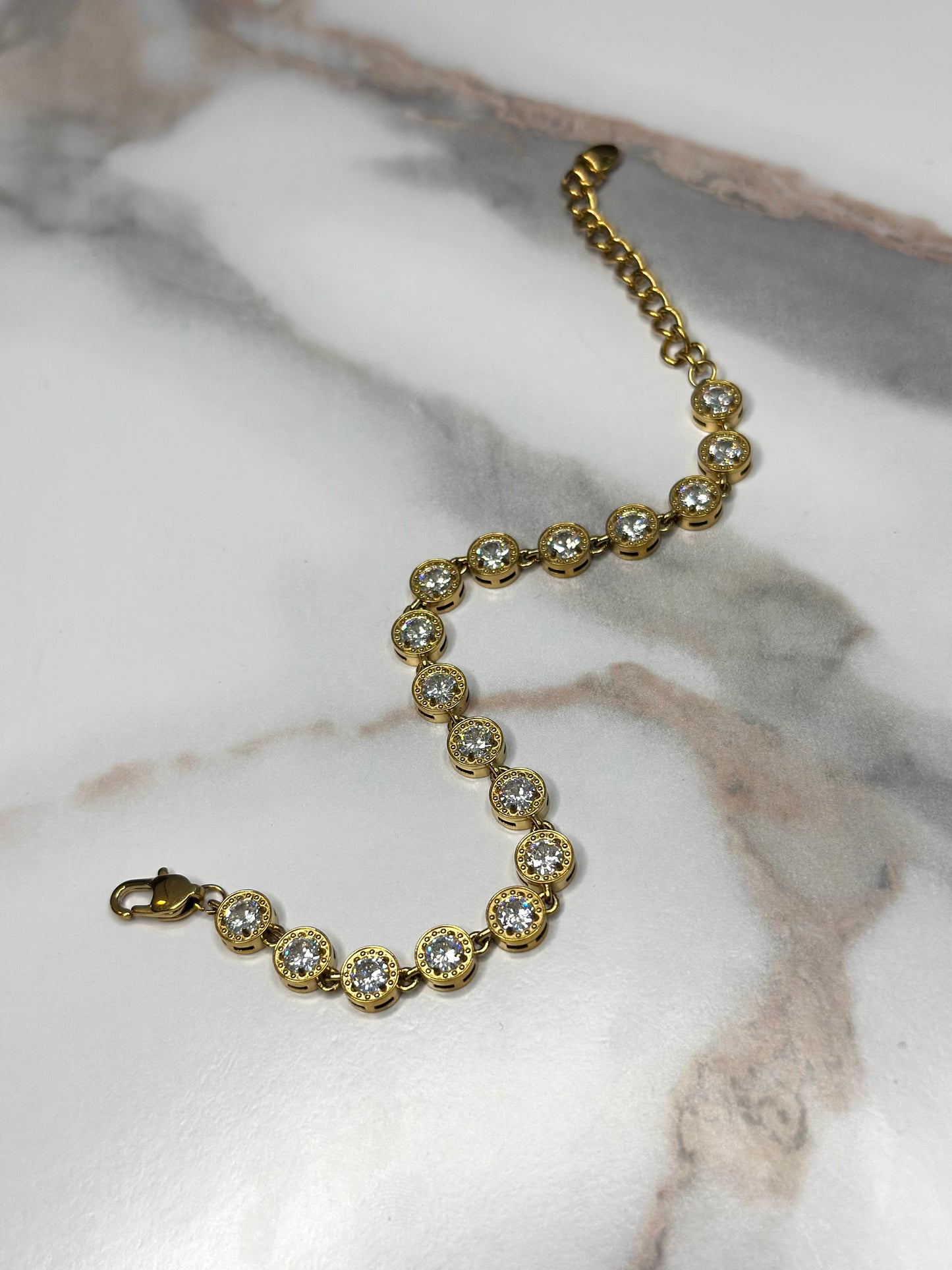 Victoria rhinestone bracelet
