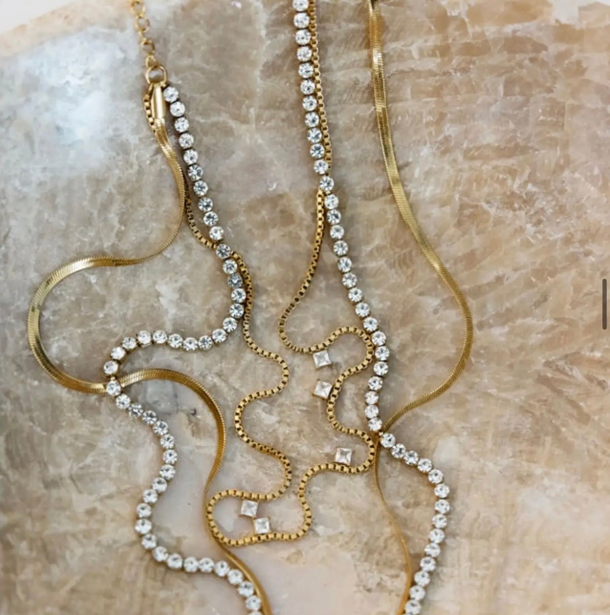 Leah Trio Necklace