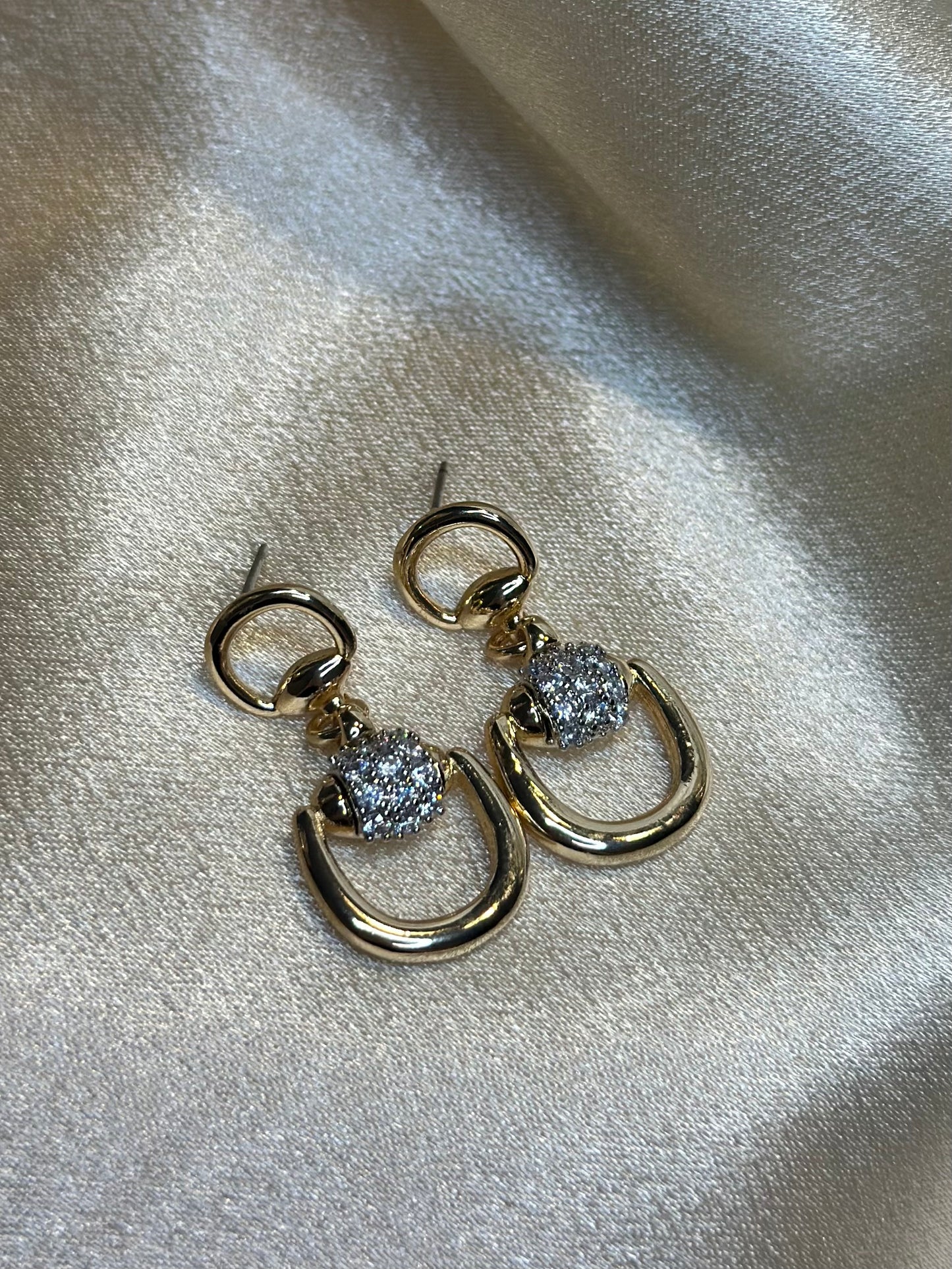 Kentuckian Horsebit Earrings