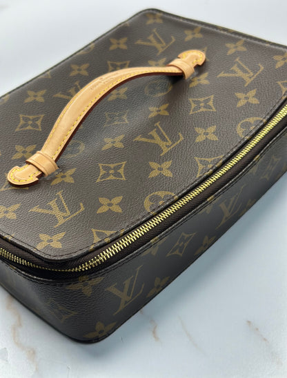 Pre-owned Louis Vuitton monogram canvas bijoux jewelry case