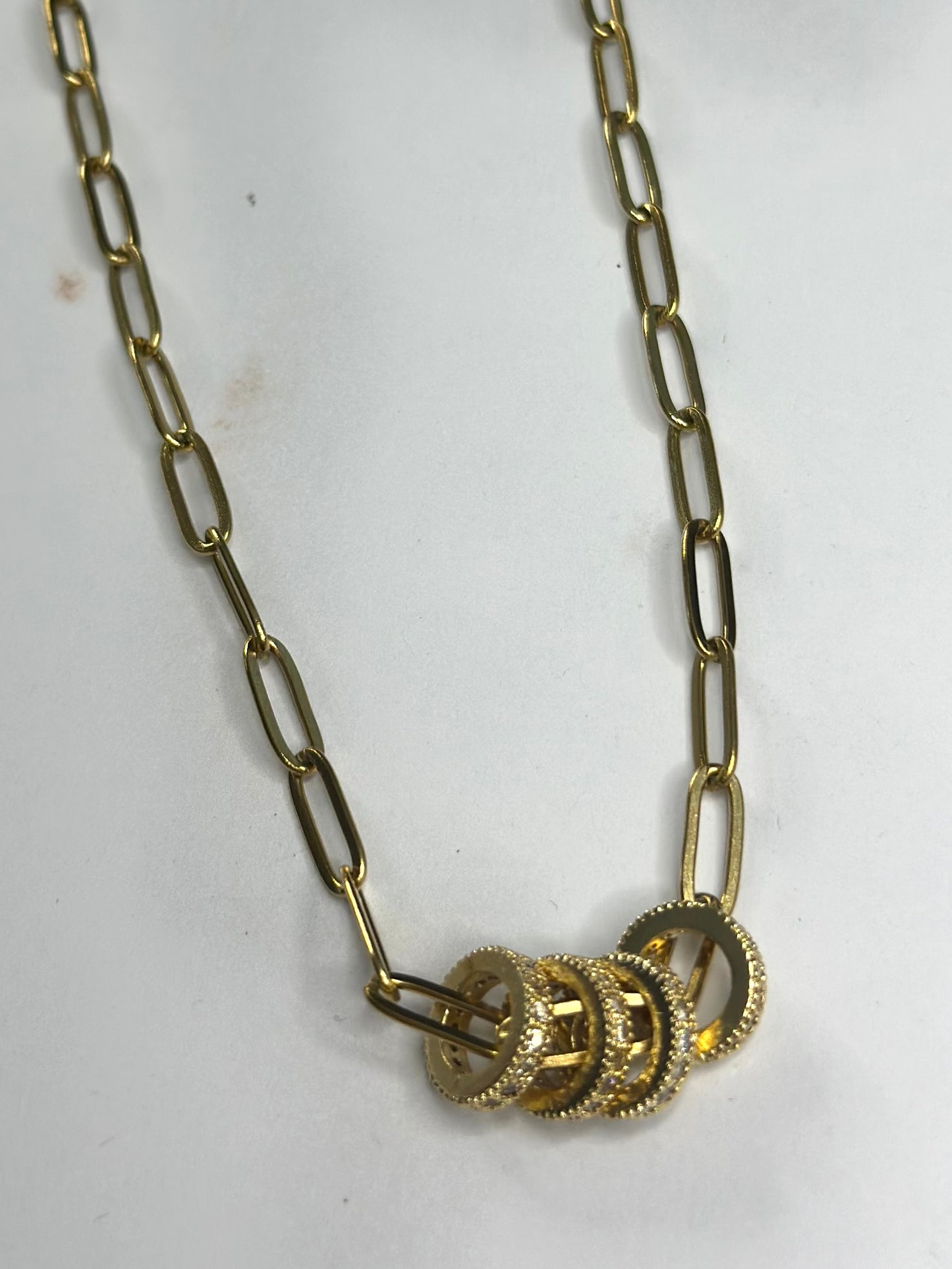 Tori chain link necklace