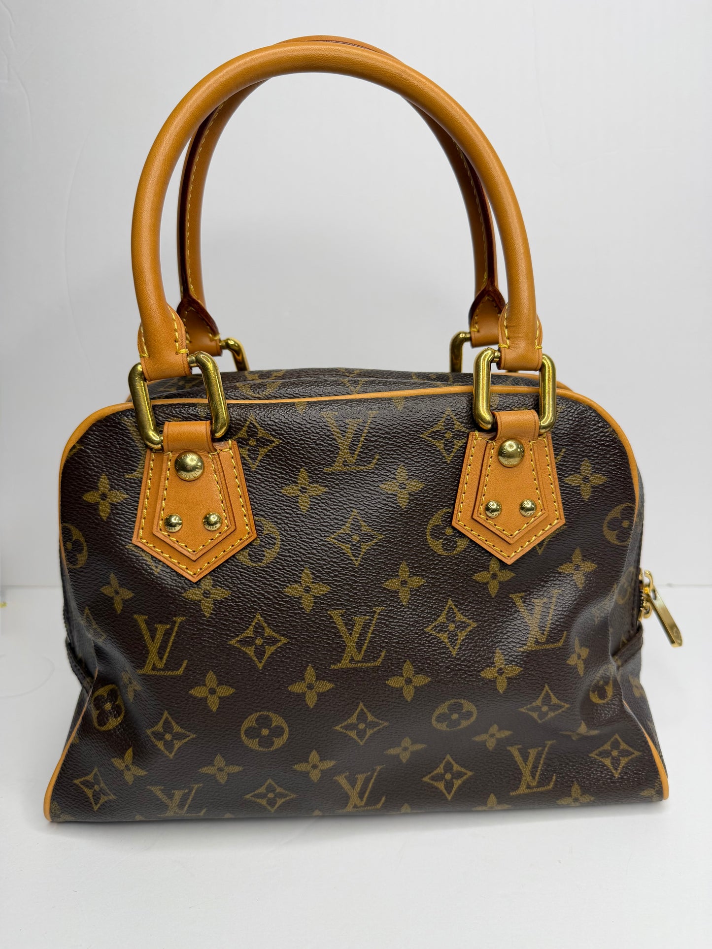 Pre-owned Louis Vuitton monogram canvas, Manhattan p.m. tote