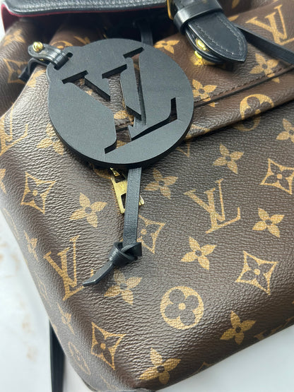 Pre-owned Louis Vuitton monogram Canvas Montsouris NM backpack PM