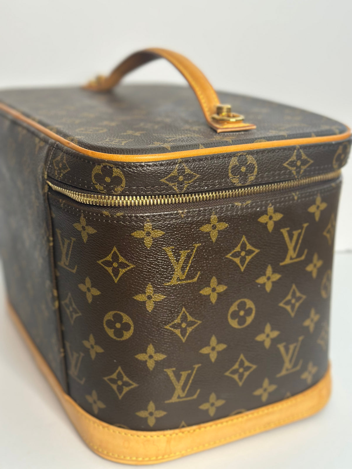 Pre-owned Louis Vuitton monogram canvas Nice Vanity