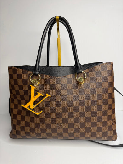 Pre-owned Louis Vuitton Damier Ebene LV Riverside Two Way Tote ()