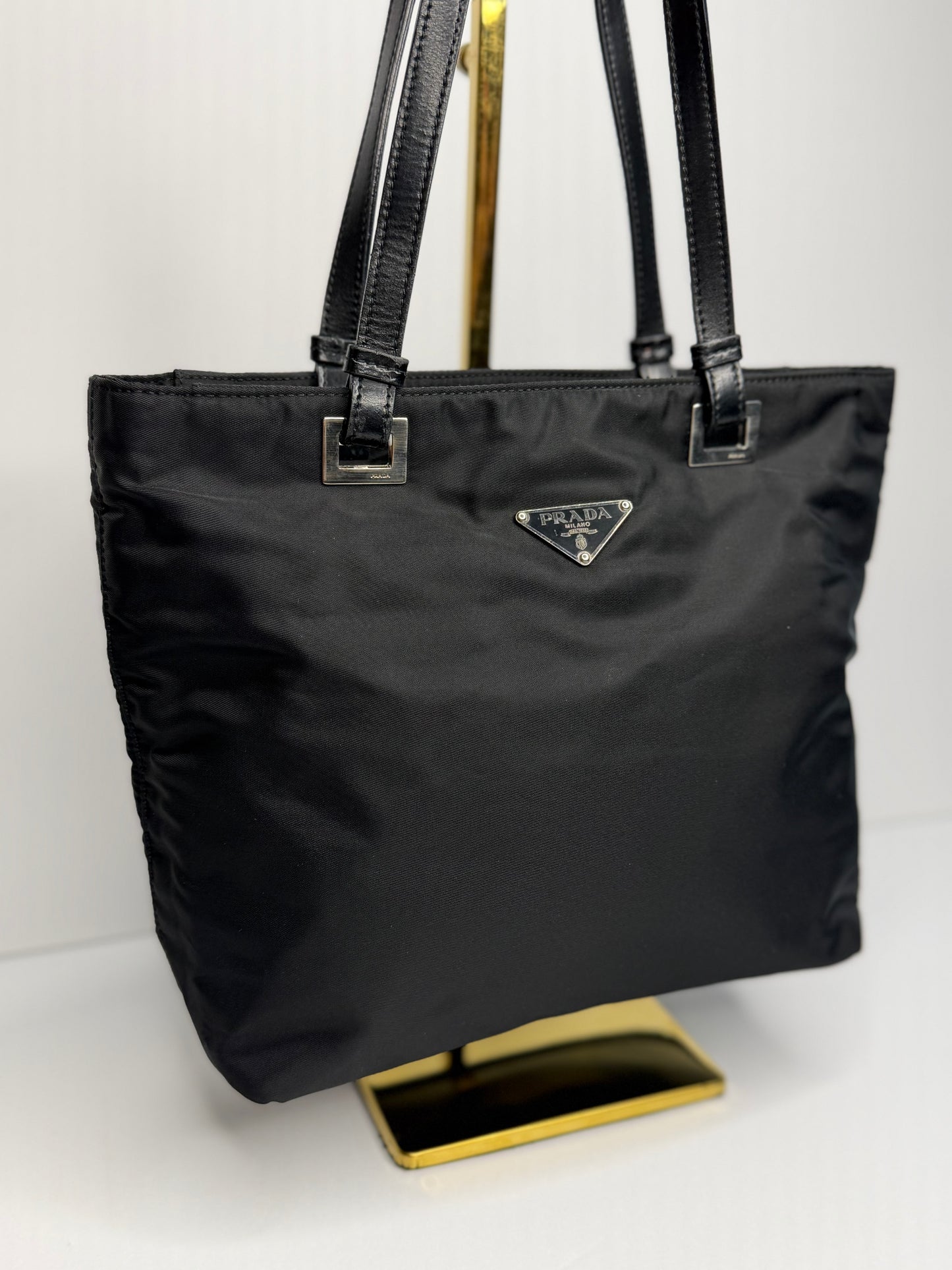 Pre-owned Prada black nylon