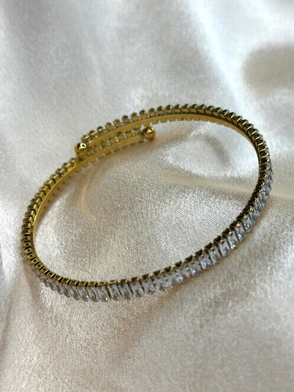 Montecito rhinestone wrap bracelet