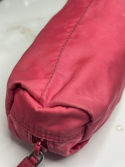 Pre-owned Prada Tessuto nylon cosmetic pouch