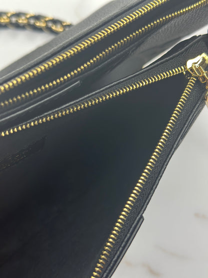 Pre-owned Louis Vuitton black Empriente leather multi-pochette accessories