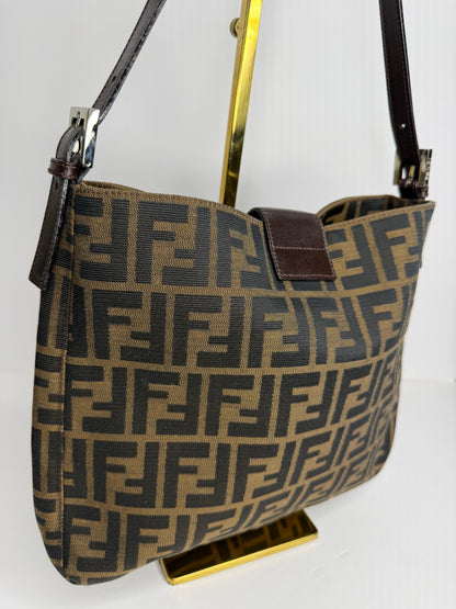 Fendi Zucchino Mamma baguette shoulder bag