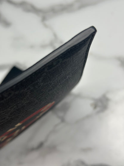 Pre-owned Gucci GG Supreme Bestiary Kingsnake Clutch