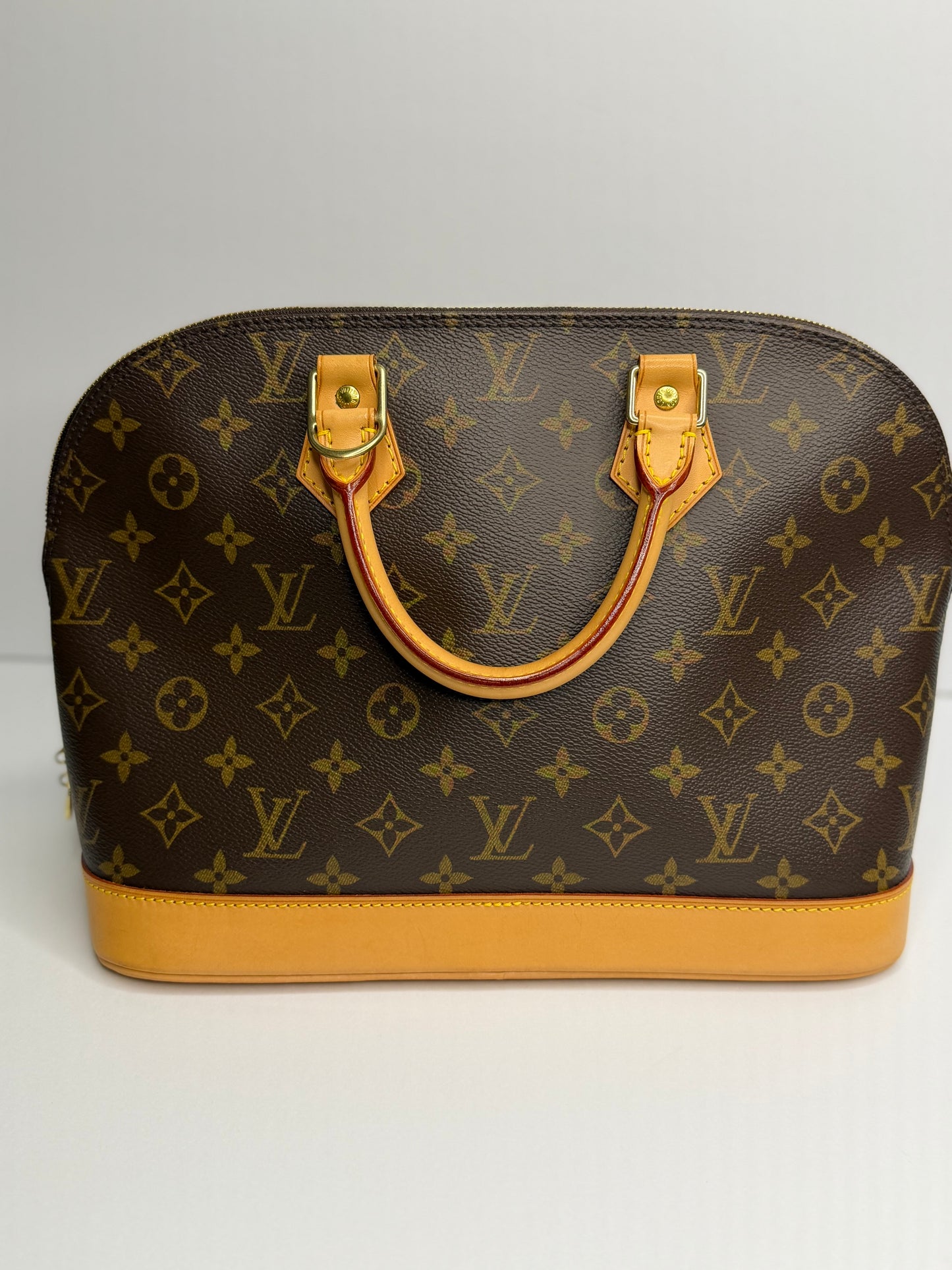 Pre-owned Louis Vuitton monogram canvas Alma PM tote