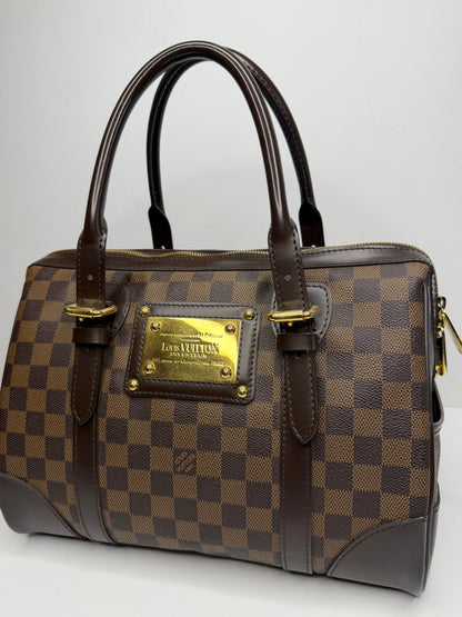Pre-owned Louis Vuitton Damier ebene Berkeley tote