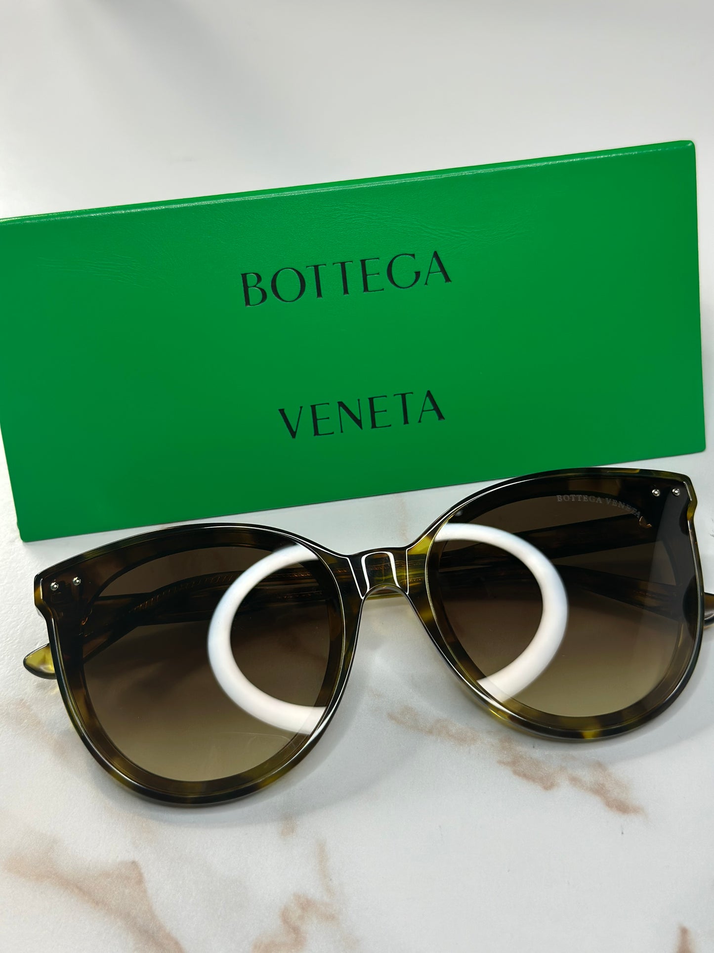 Pre-owned Bottega Venetta Havana sunglasses