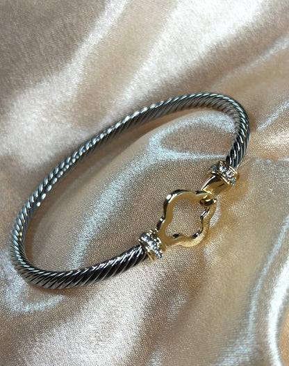 Trinity two two metal bracelet