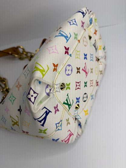 Pre-owned Louis Vuitton Monogram Multicolor Annie MM tote