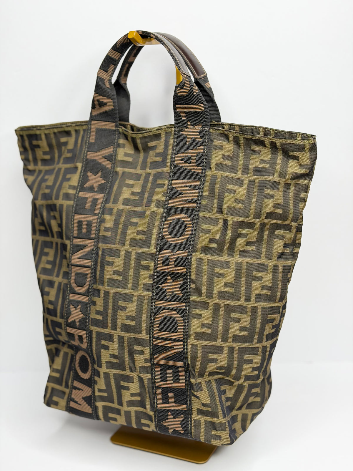 Pre-owned Fendi Vintage Roma 1925 Zucca Tote