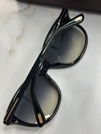 Pre-owned Tom Ford black acetate sunglasses