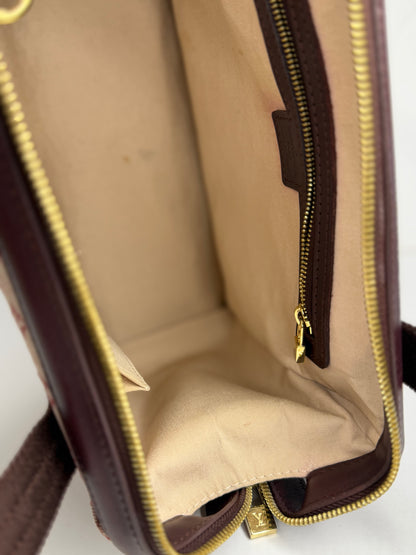 Pre-owned Louis Vuitton Mini Monogram Josephine PM Cherry tote