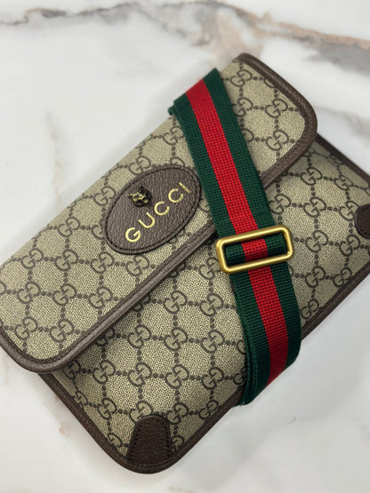 Pre-owned Gucci Neo Vintage GG Supreme canvas belt bag