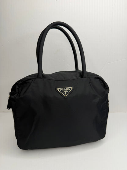 Pre-owned Prada Tessuto Black Nylon Tote