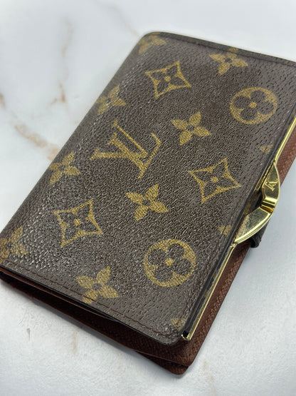Pre-owned Louis Vuitton monogram canvas viennois wallet