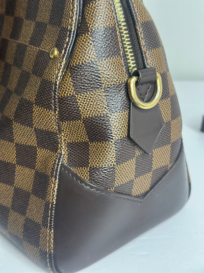 Pre-owned Louis Vuitton Damier ebene Kensington two way tote