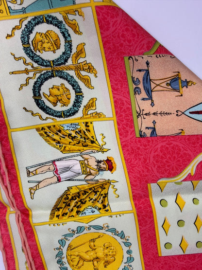 Pre-owned Gucci vintage silk scarf
