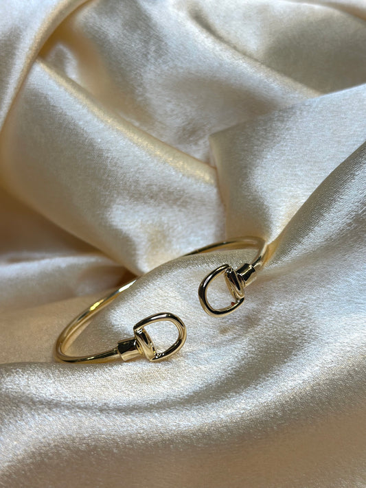 Golden Horse bit Bracelet