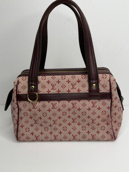 Pre-owned Louis Vuitton Mini Monogram Josephine PM Cherry tote