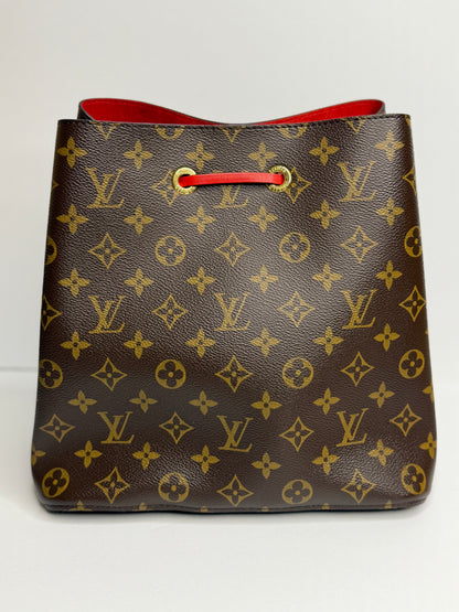 Pre-owned Louis Vuitton monogram canvas Neo Noe bucket bag