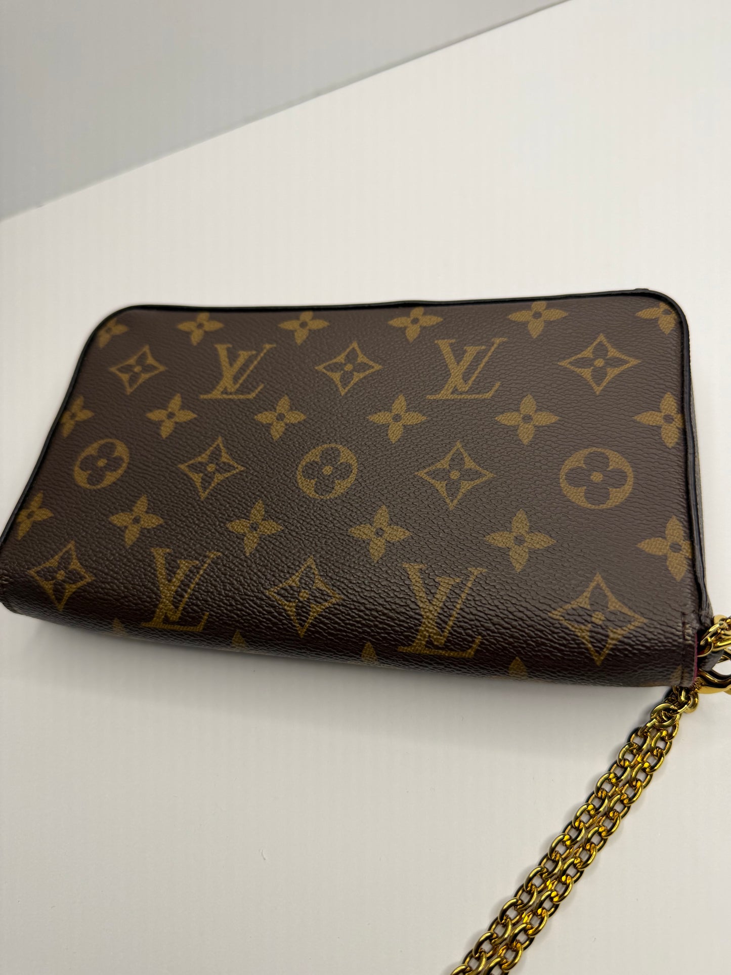Pre-owned Louis Vuitton monogram canvas felicie pochette Crossbody