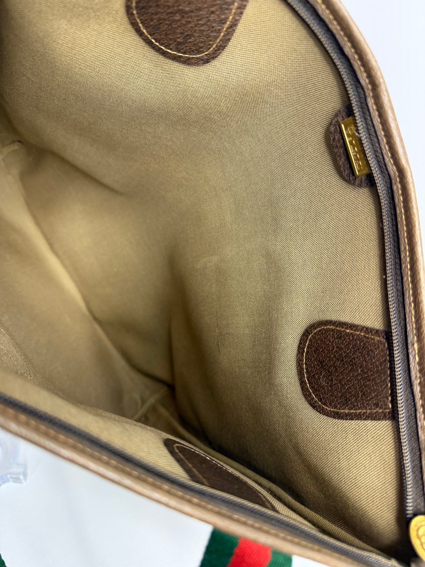 Pre-owned Gucci vintage Sherry line shoulder tote