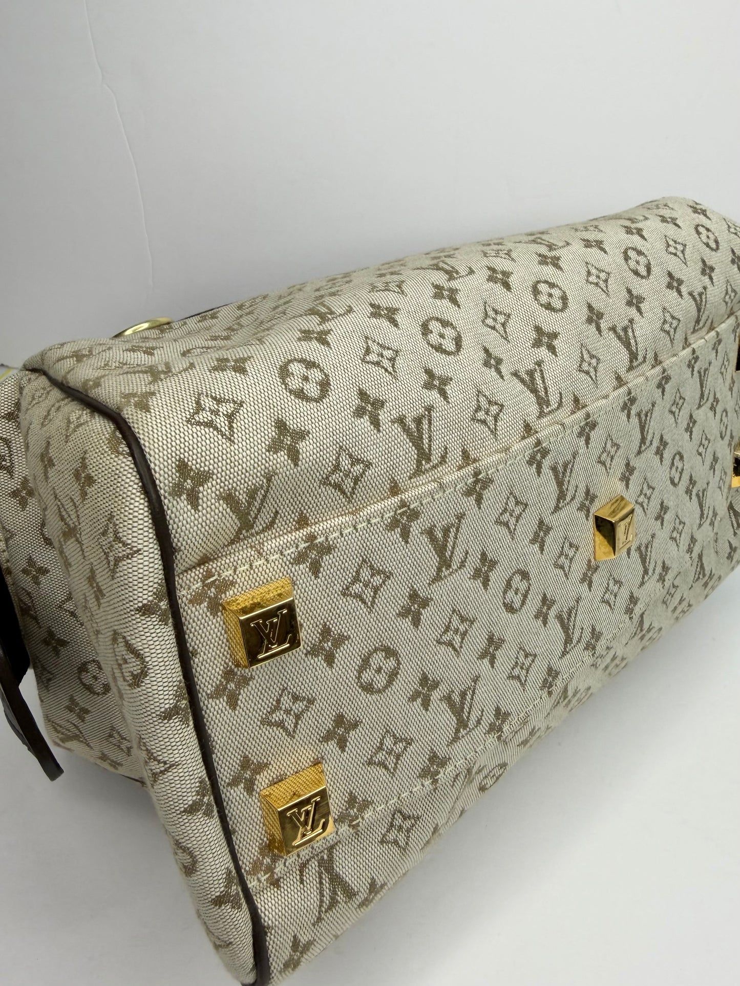 Pre-owned Louis Vuitton Vintage Monogram Mini Lin Josephine PM