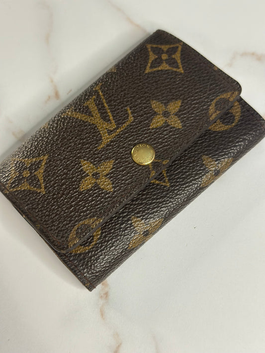 Pre-owned Louis Vuitton monogram canvas Multicles 6 key holder