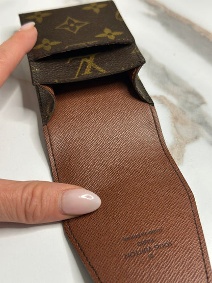 Pre-owned Louis Vuitton monogram canvas Etui case
