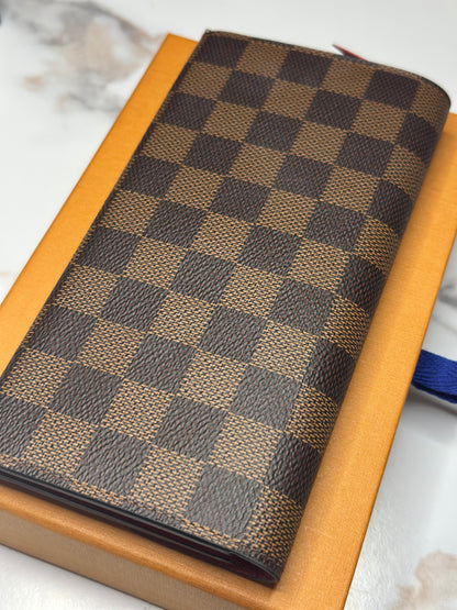 Pre-owned Louis Vuitton Damier Ebene Emilie Wallet