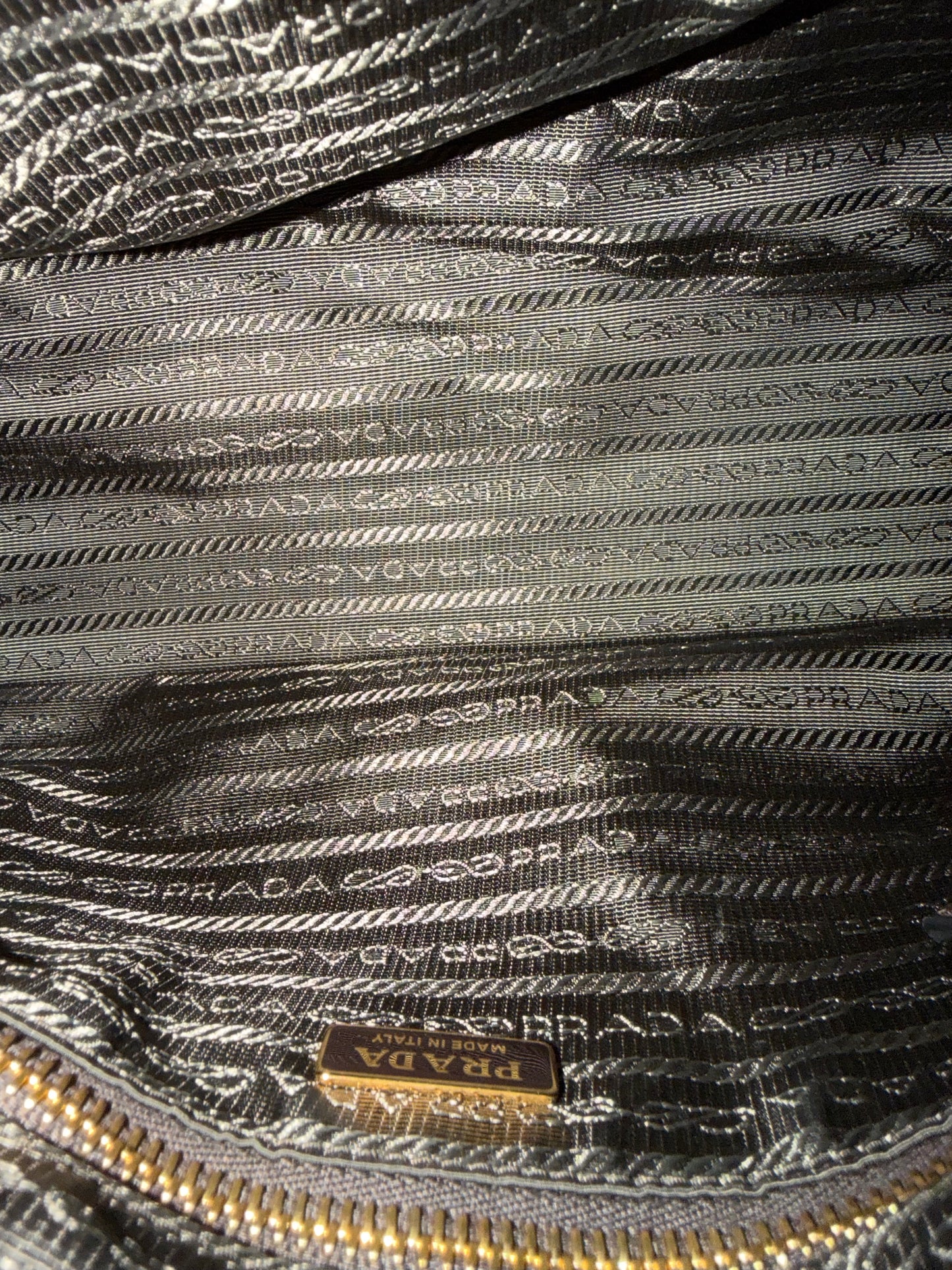 Pre-owned Prada Bonnie Brown calfskin medium shoulder tote