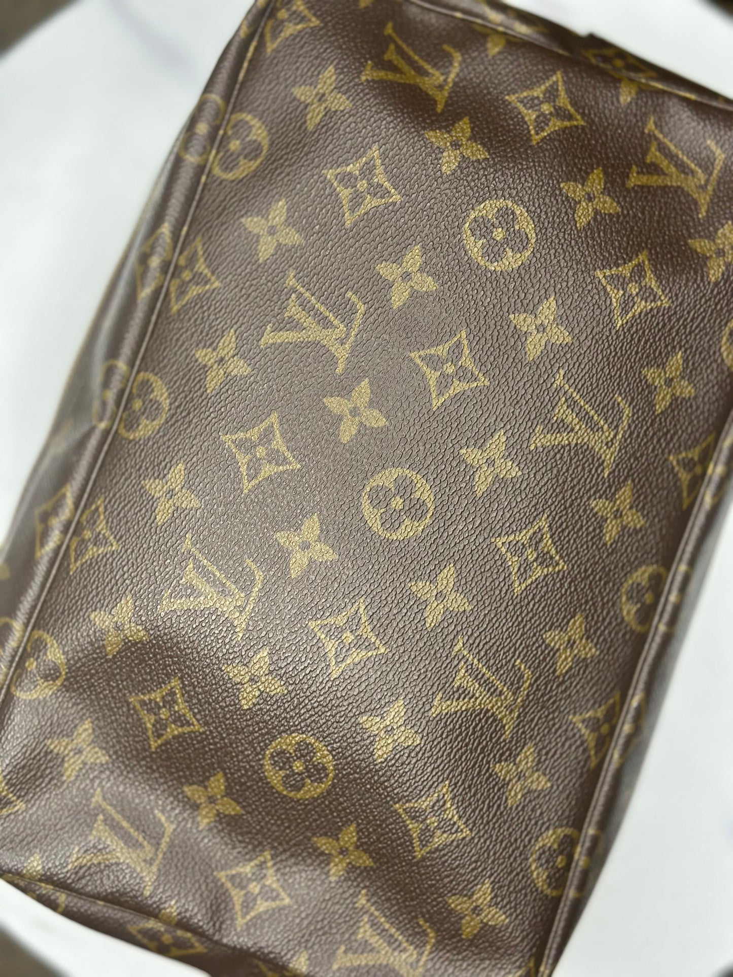 Pre-owned Louis Vuitton monogram canvas trousse 28 toiletry bag