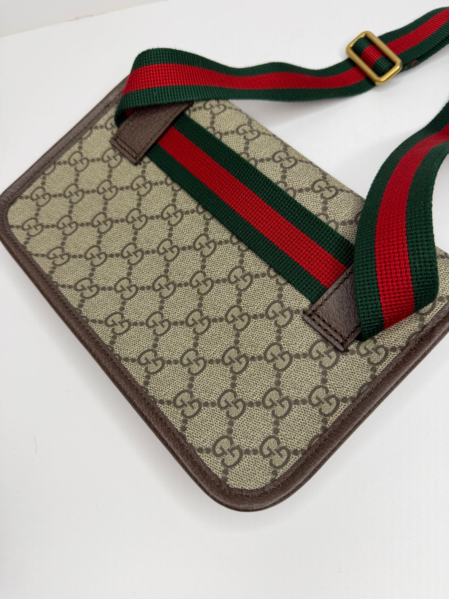 Pre-owned Gucci Neo Vintage GG Supreme canvas belt bag