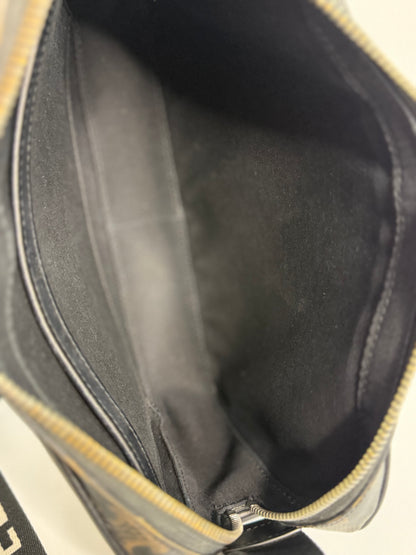 Pre-owned Celine Medium Triomphe Coated Canvas Messenger Bag