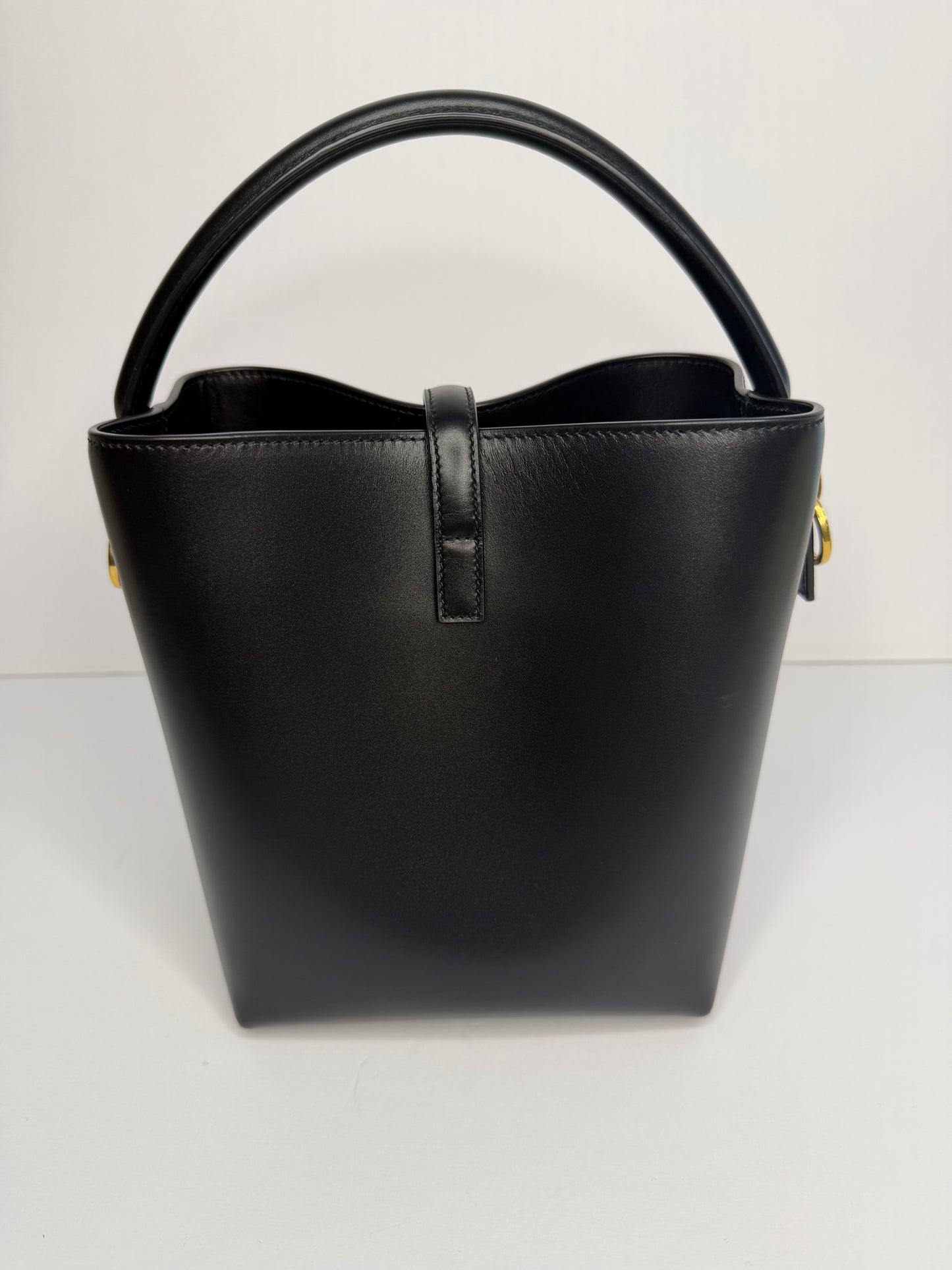 Pre-owned Saint Laurent Le 37 Small Bucket Bag two way tote