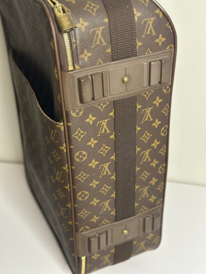 Pre-owned Louis Vuitton monogram canvas pegase 55 carry-on luggage